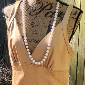 David Meister Midi Cocktail Dress